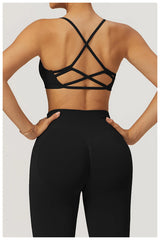 Seamless Fitness Shockproof Sports Bra