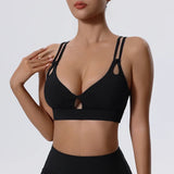 Push Up Cross Strap Sport Bra