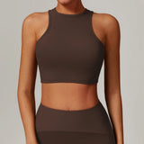 Seamless Fitness Push Up Tank Top