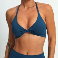 Sexy Halter Push Up Sports Bra