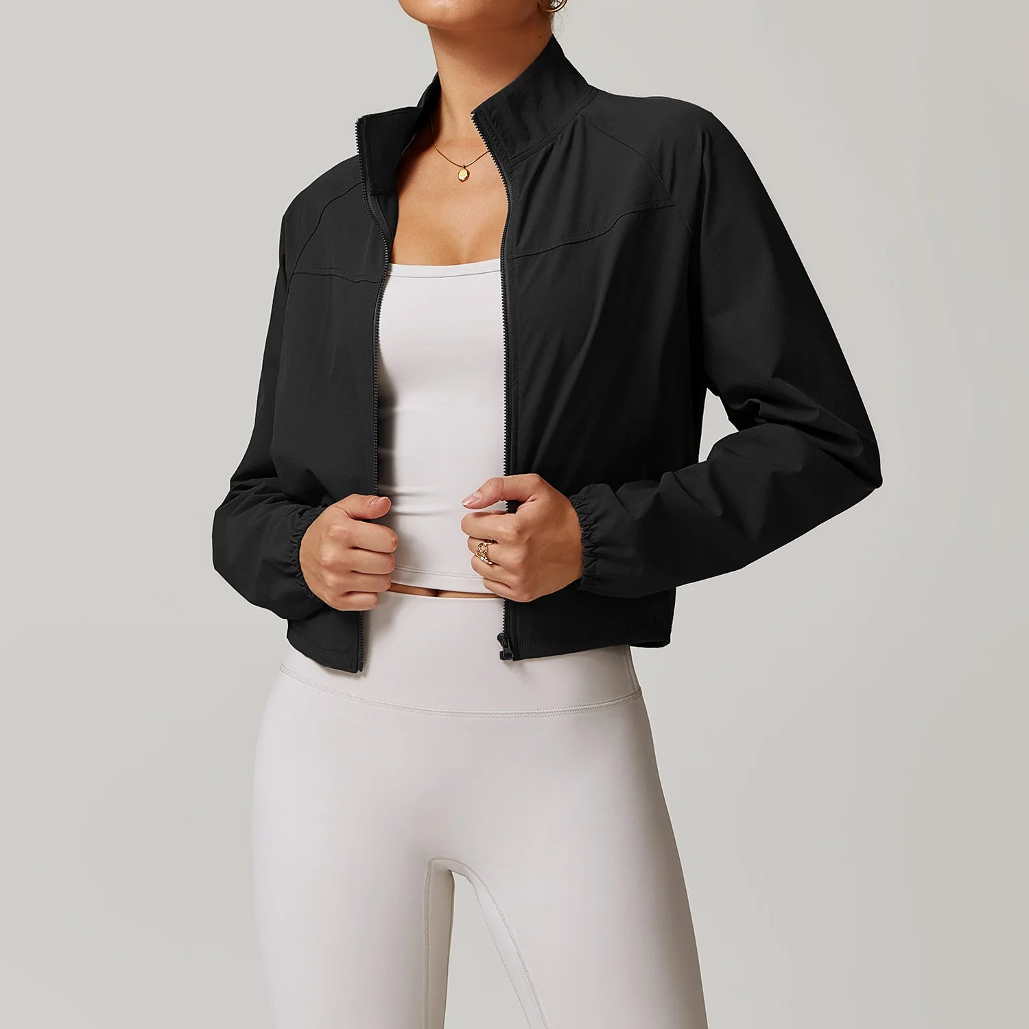 Long Sleeved Women's  Outdoor Fitness Jacket