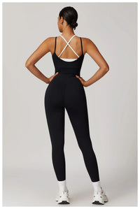 Sexy Backless Sling Yoga Jumpsuit