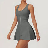 Fitness Zipper Dress