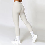 Nylon High Hip Push Up Waist Leggings