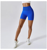 Seamless Peach Hip-Lifting High Waist Shorts