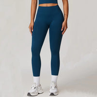 Seamless Tights High Waist Ribbed Leggings