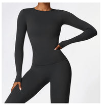 Seamless Yoga Long Sleeves T-Shirts