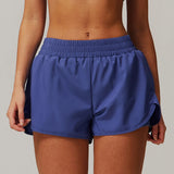 Elastic Sports Shorts With Pockets