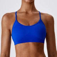 Breathable Shockproof Crop Top Sport Bra