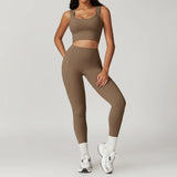 Naked Feel High Waist Fitness Sets