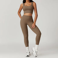 Naked Feel High Waist Fitness Sets