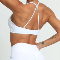 Sexy Halter Push Up Sports Bra