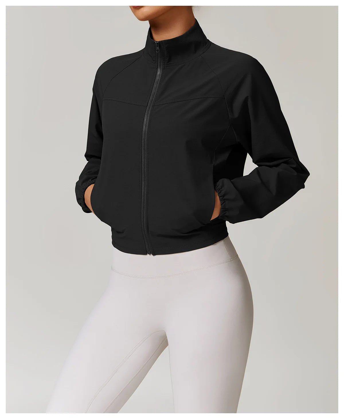 Long Sleeved Women's  Outdoor Fitness Jacket