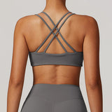 Women's Sexy Top Push Up Crop Sports Bra