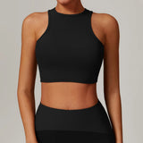 Seamless Fitness Push Up Tank Top