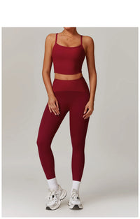 2 Pieces Gym Women's Clothes Set