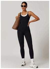 Sexy Backless Sling Yoga Jumpsuit