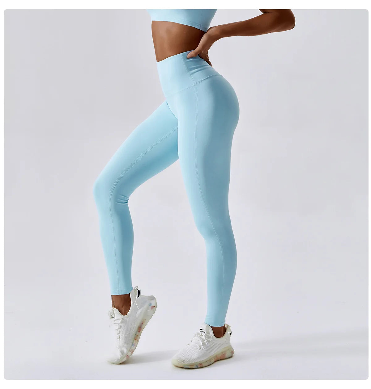 Nude Feeling High Waist Buttock Lifting Tight leggings