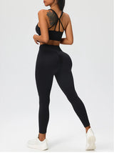 Two Pieces Workout Fitness Sportswear Sets