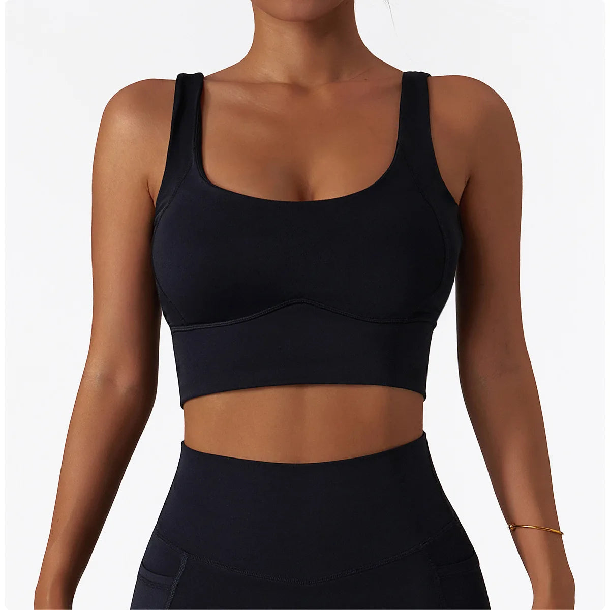 Push Up Yoga Shockproof Sports Bra