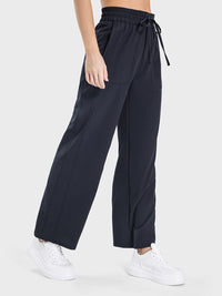 Vweda Drawstring Pocketed Active Pants