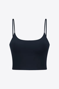 Feel Like Skin Scoop Neck Sports Cami